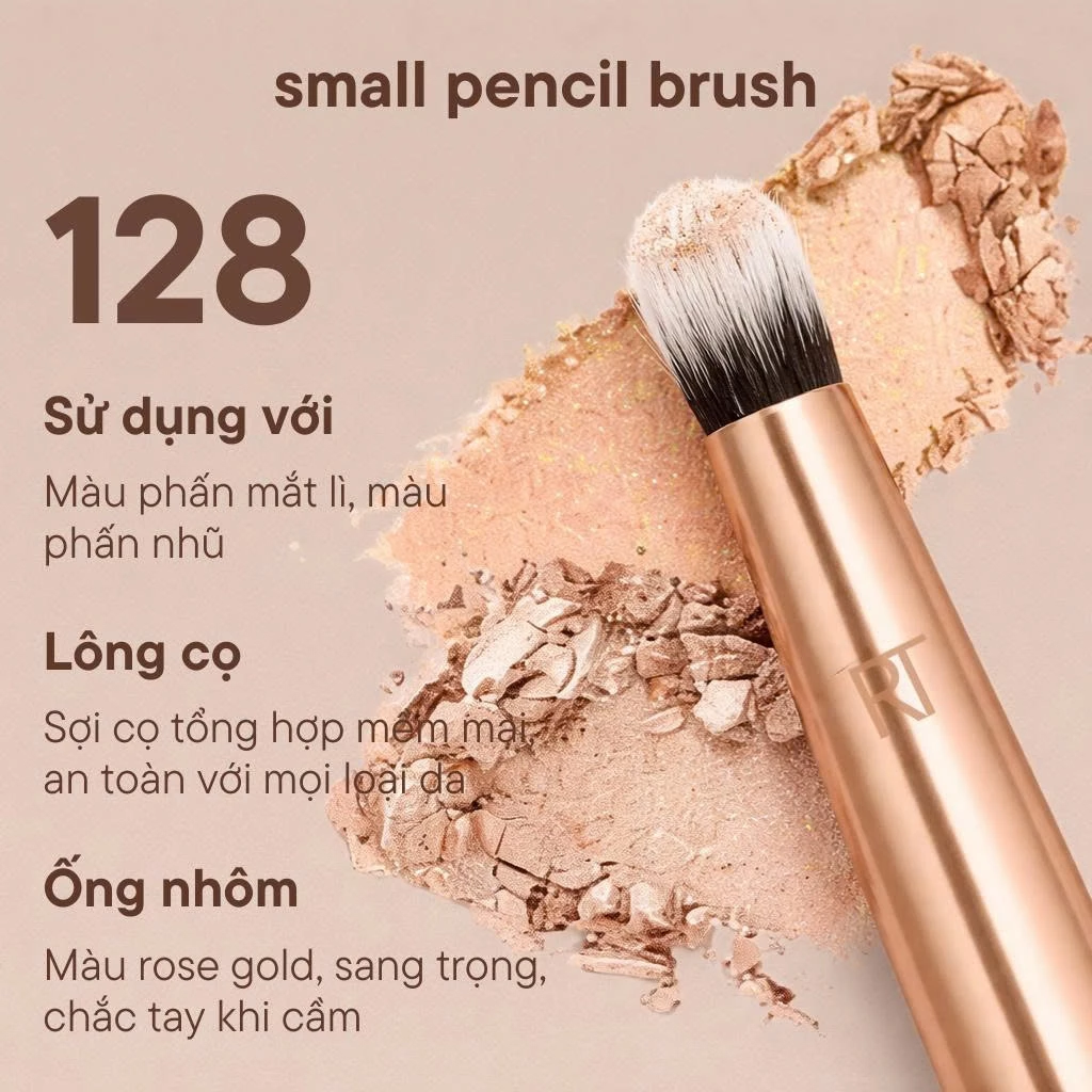 Cọ Đầu Bút Chì RT Real Techniques Small Pencil Brush R128